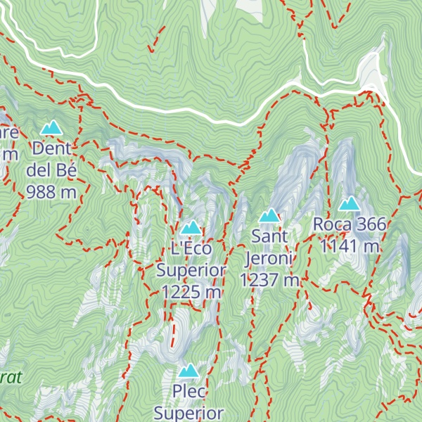 Map of Gepa del Camell