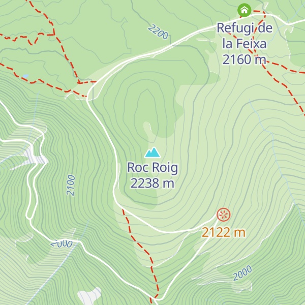 Map of Roc Roig