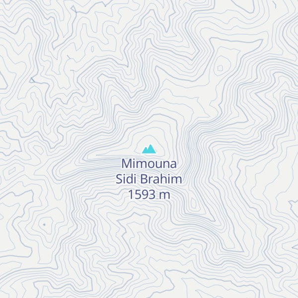 Map of Mimouna Sidi Brahim