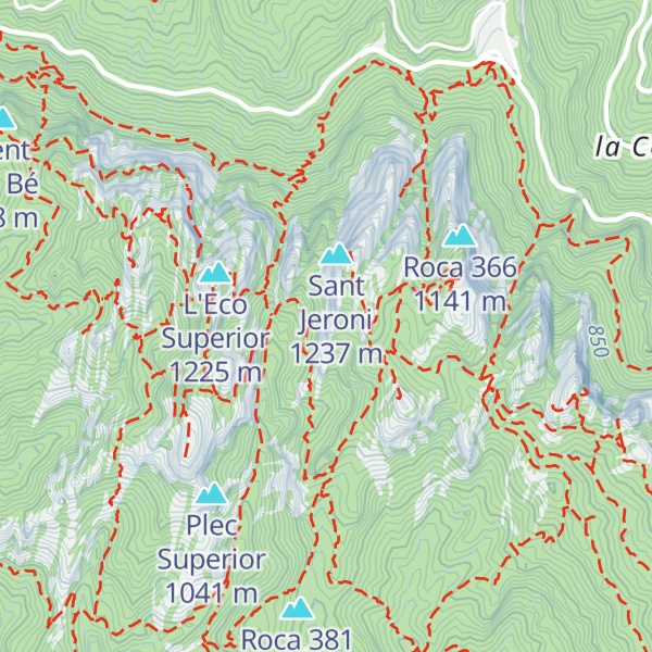Map of El Gegant
