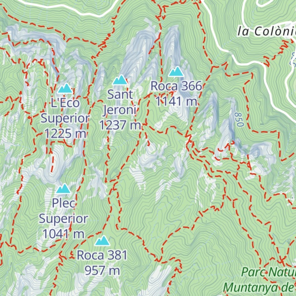 Map of L'Albarda Castellana