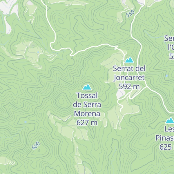 Map of Tossal de Serra Morena