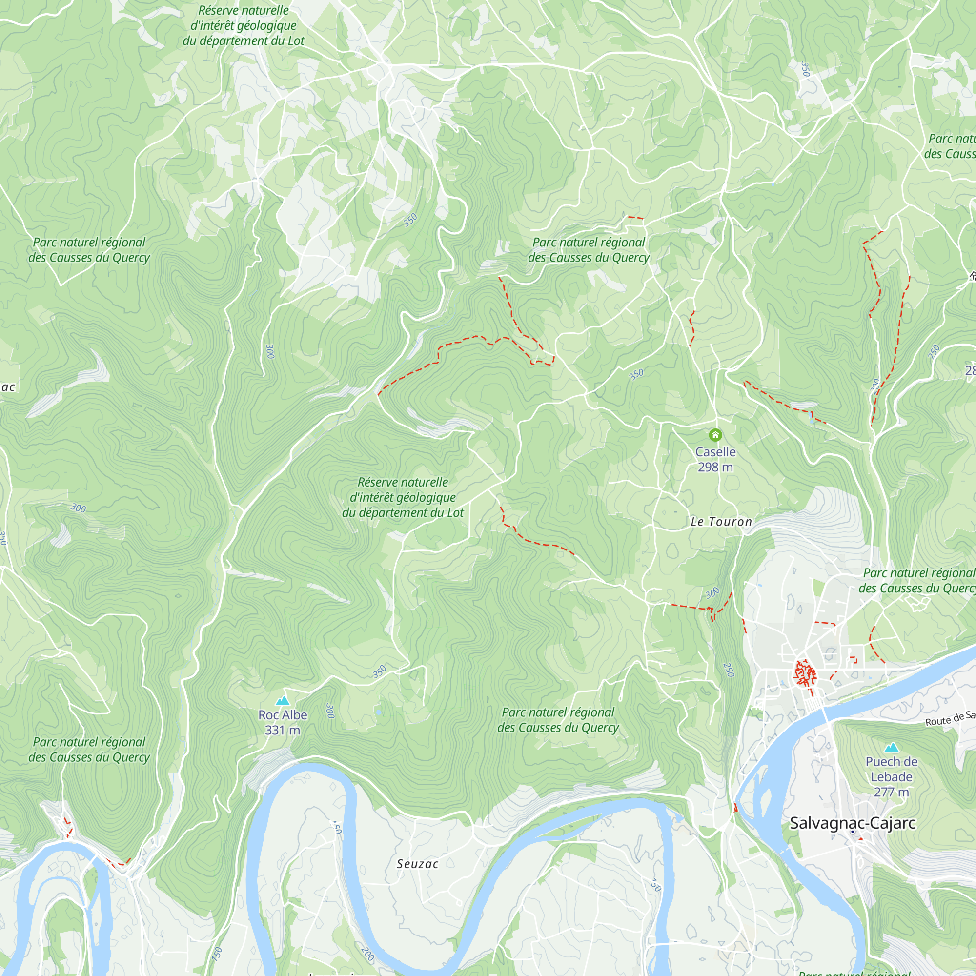 Caselle map