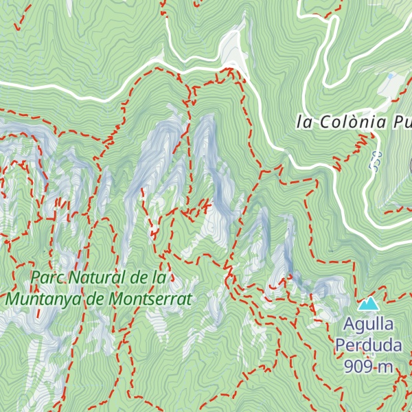 Map of El Moro