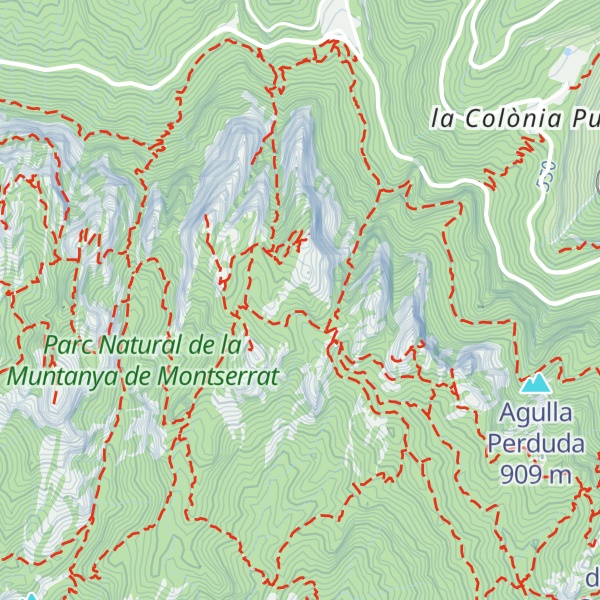 Map of Serrat de l'Albarda. Roca 338