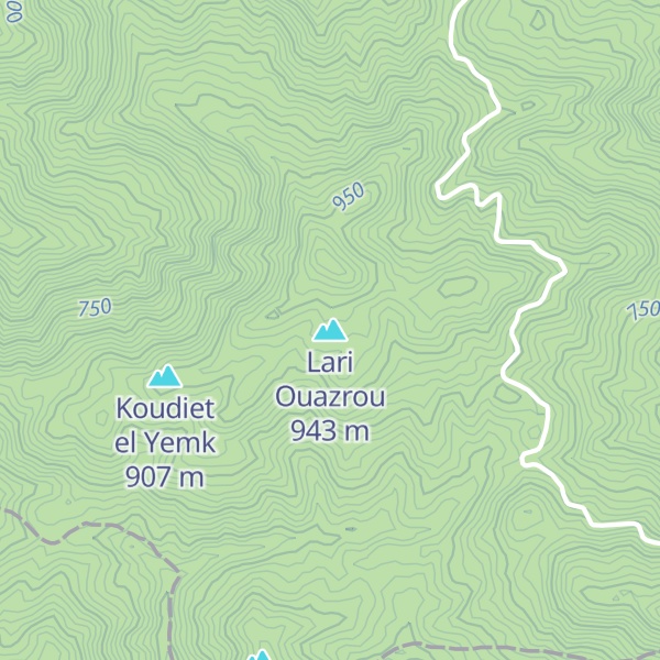 Map of Lari Ouazrou