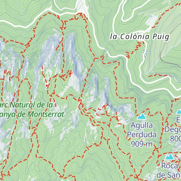 Map of Roca 1 del Serrat del Patriarca