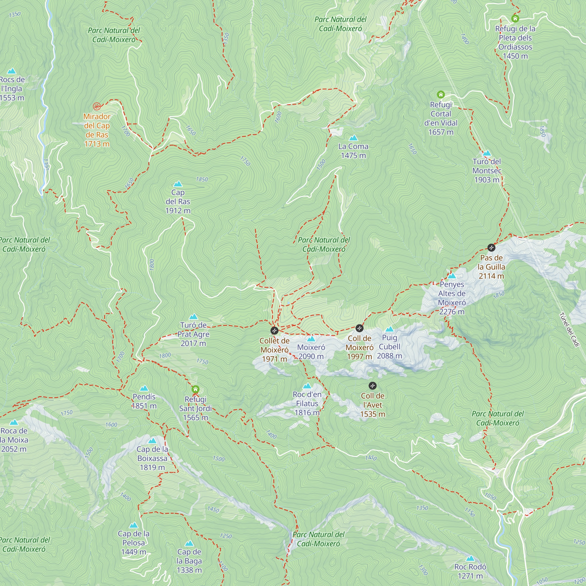 Barraca de Moixeró map