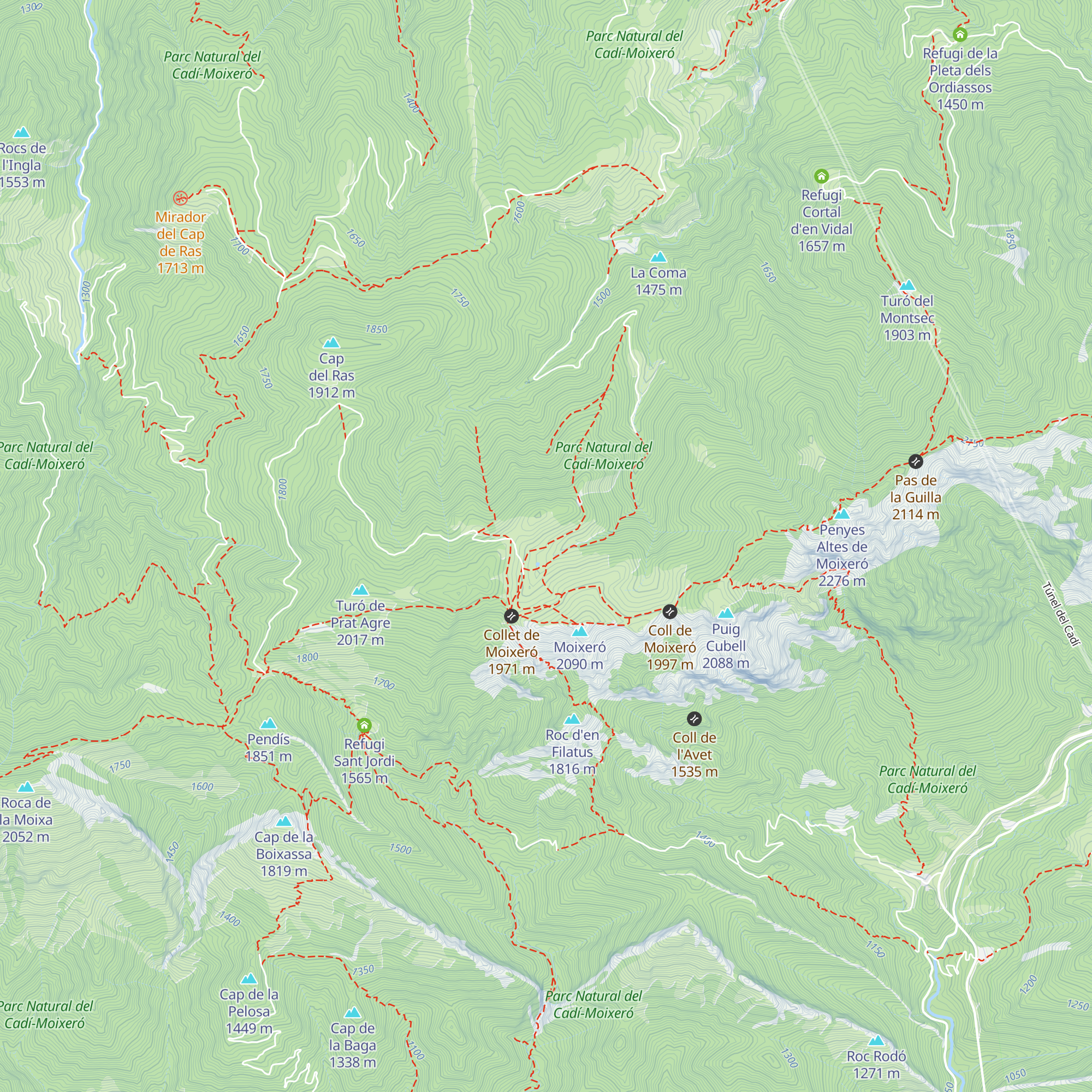 Barraca de Moixeró map