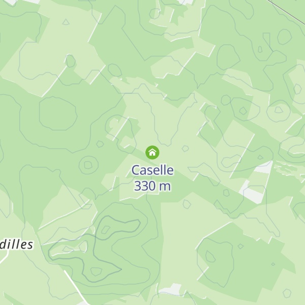 Map of Caselle