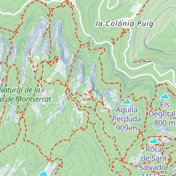 Map of Cap de Mort