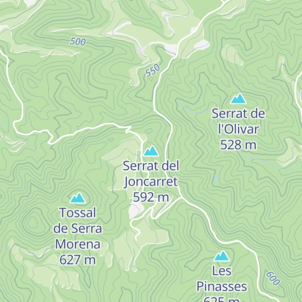 Map of Serrat del Joncarret