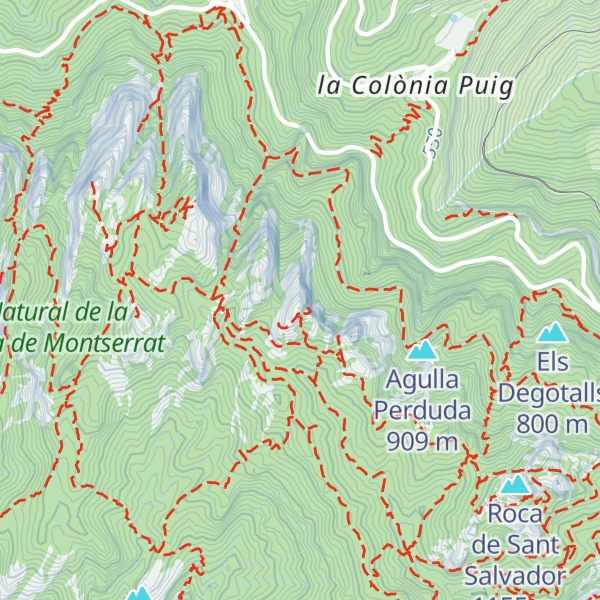 Map of Roca de les Onze