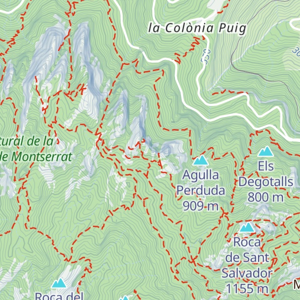 Map of El Cavall Bernat