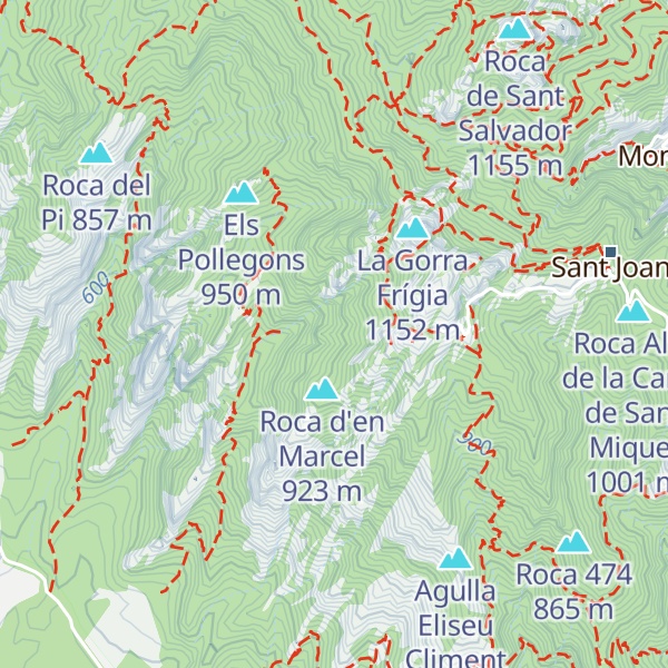 Map of La Cantelluda