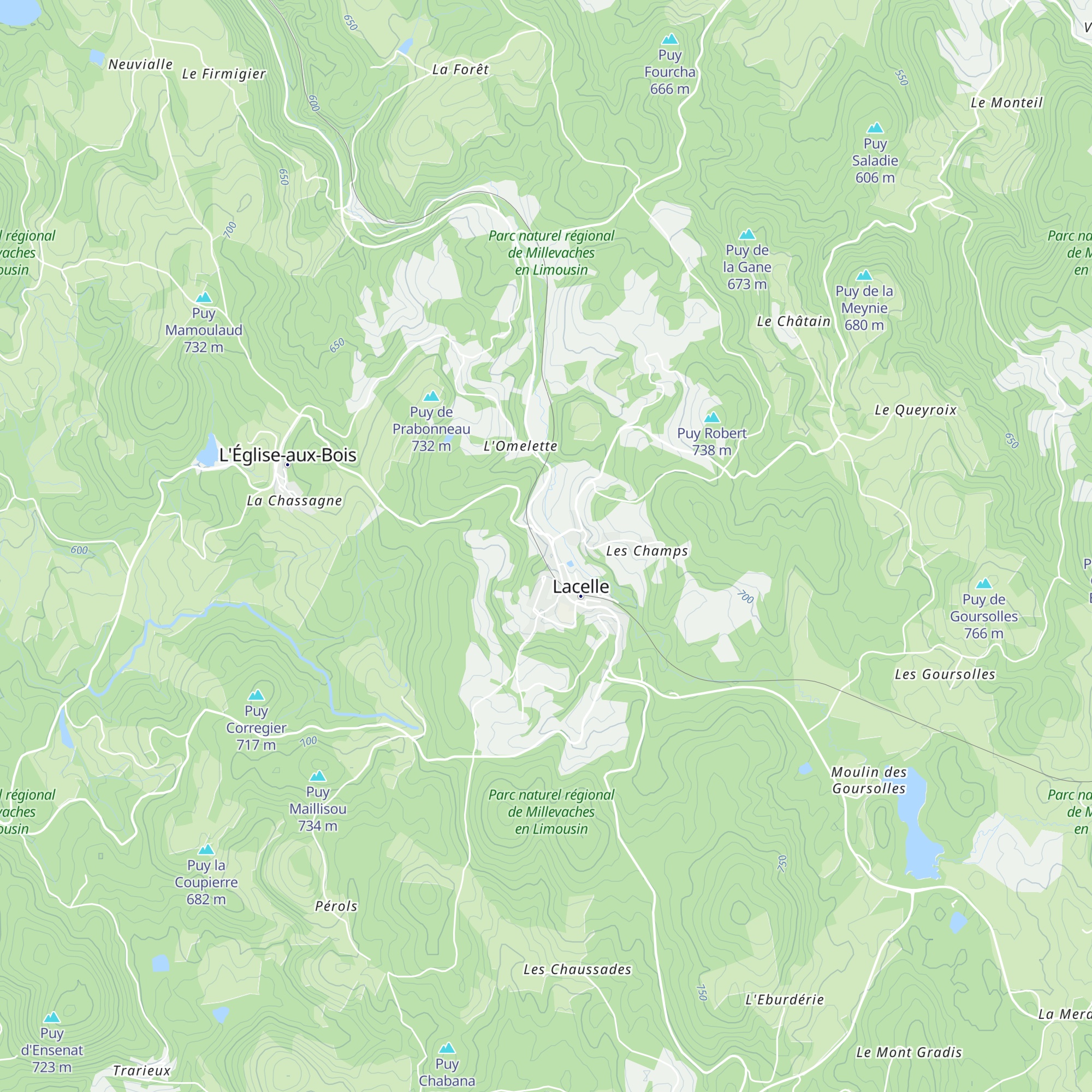 Gîte d'étape municipal map
