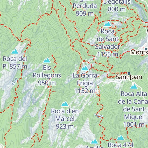 Map of La Doble (Roca 424)
