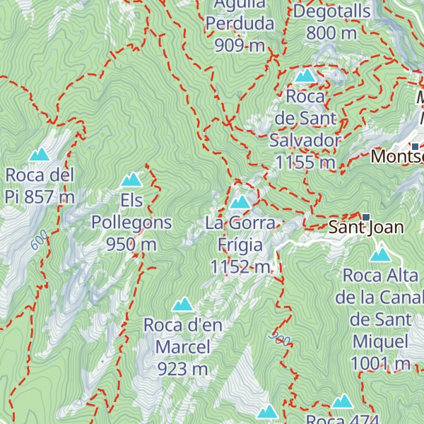 Map of La Doble (Roca 423)