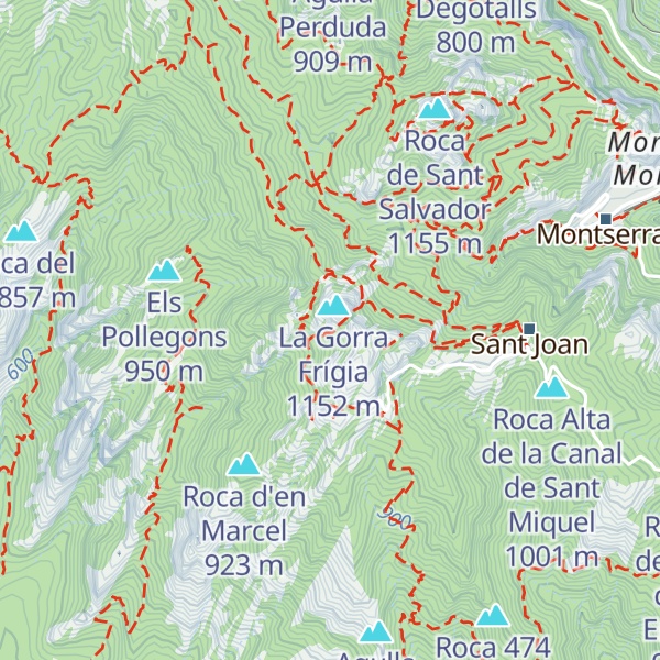 Map of Ermita de Sant Martí