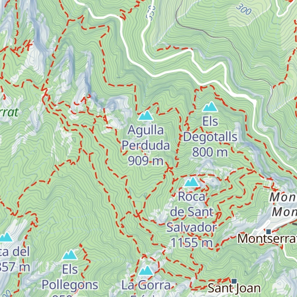 Map of Agulla del Consol