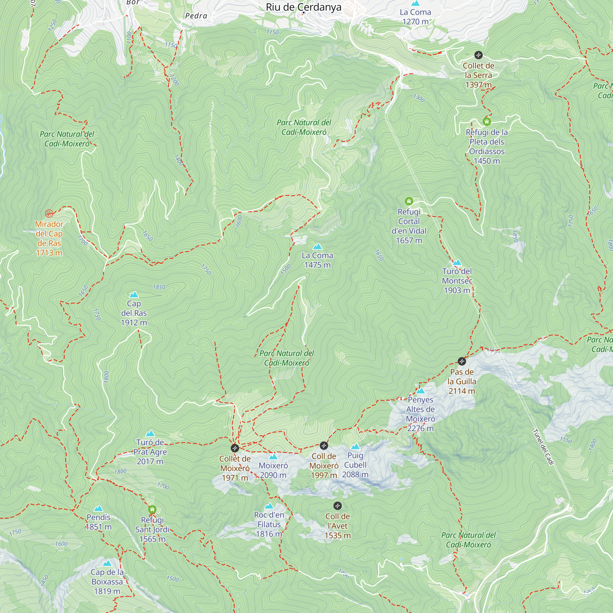 Barraca de Sançamorta map