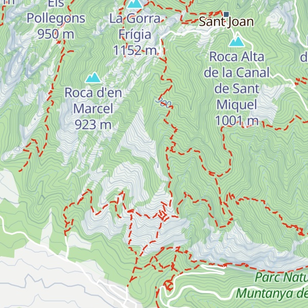 Map of Agulla Joan Fuster