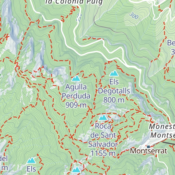 Map of Roques del Forat del Vent - Roca 556