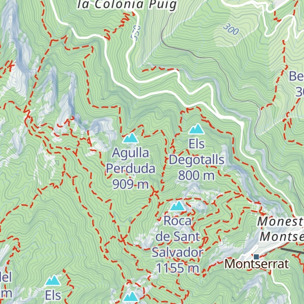 Map of Roques del Forat del Vent - Roca 579