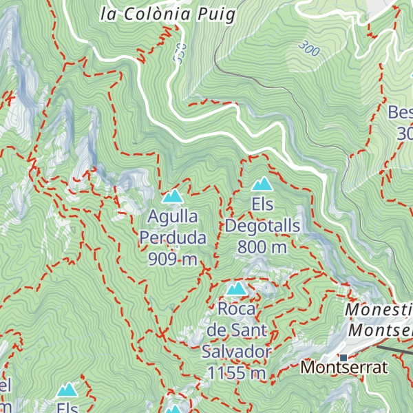 Map of Roques Baixes del Forat del Vent - Roca 578