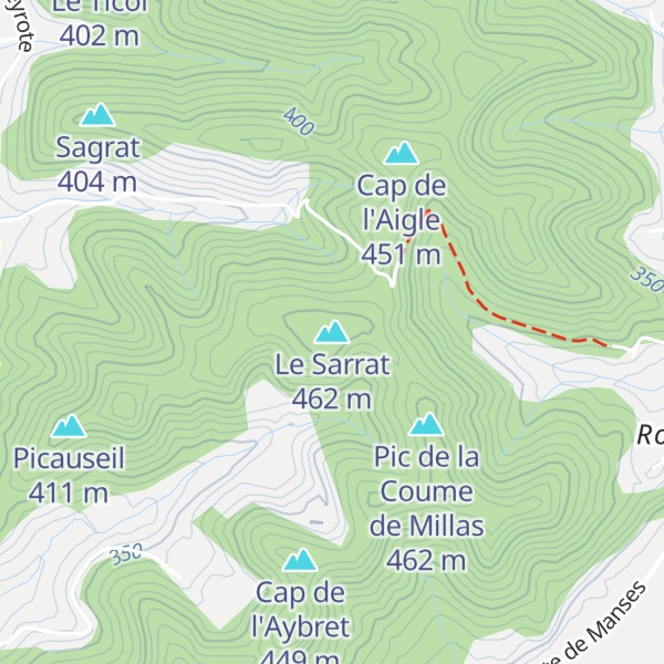 Map of Le Sarrat