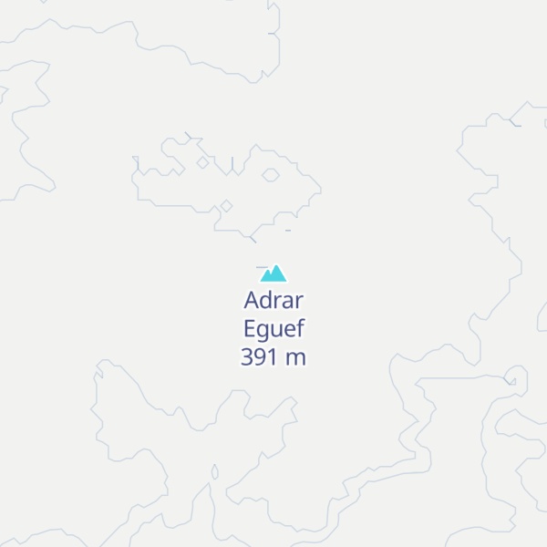 Map of Adrar Eguef