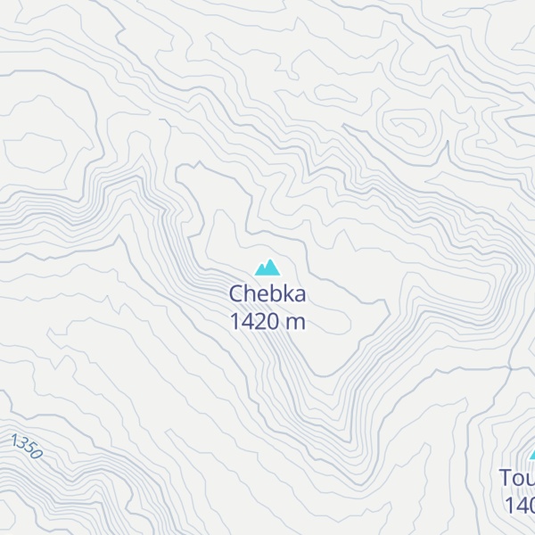 Map of Chebka