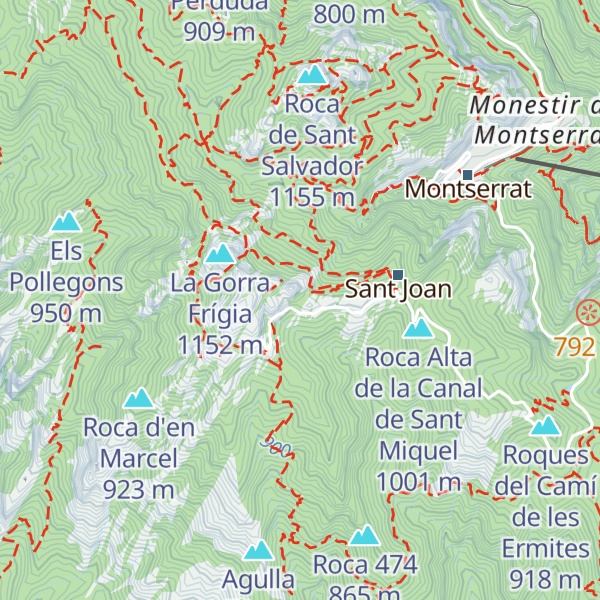 Map of Gorra Marinera