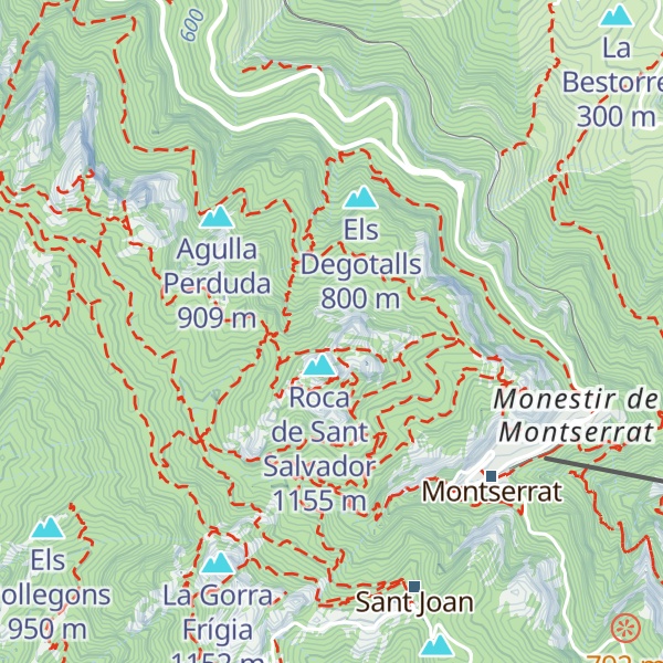 Map of Trompa de l'Elefant