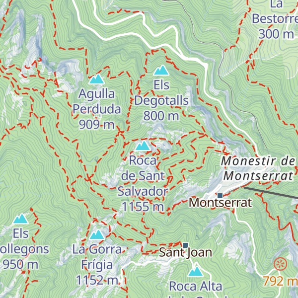 Map of Ermita de Sant Salvador