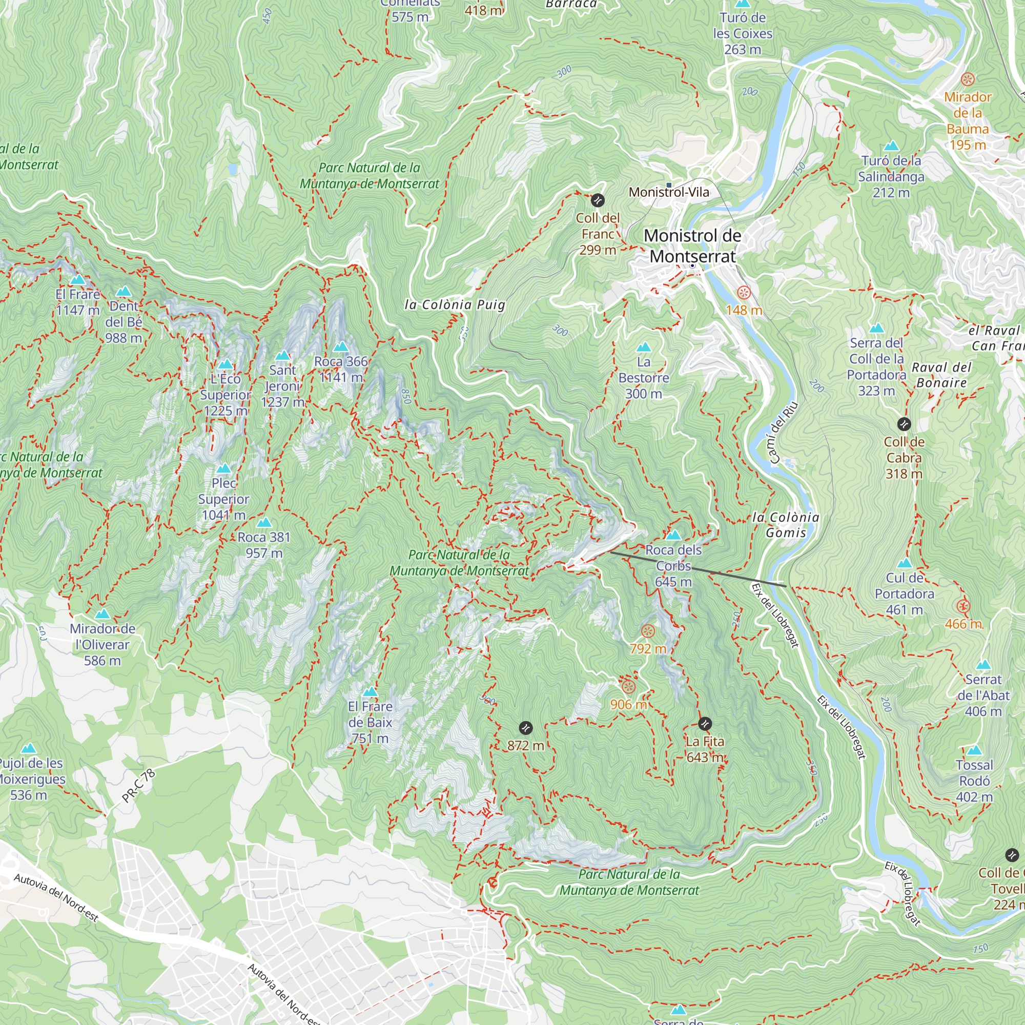 Ermita de Sant Salvador map