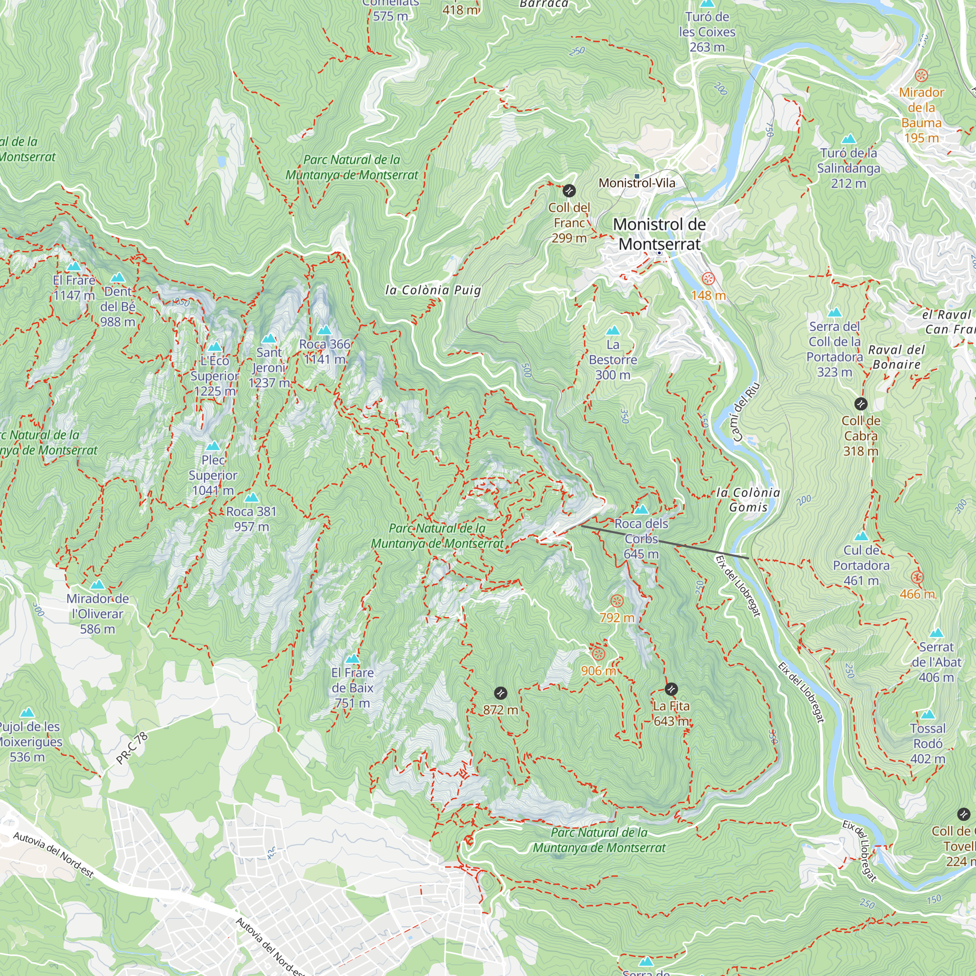 Ermita de Sant Salvador map