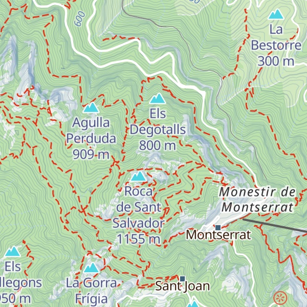 Map of La Porra