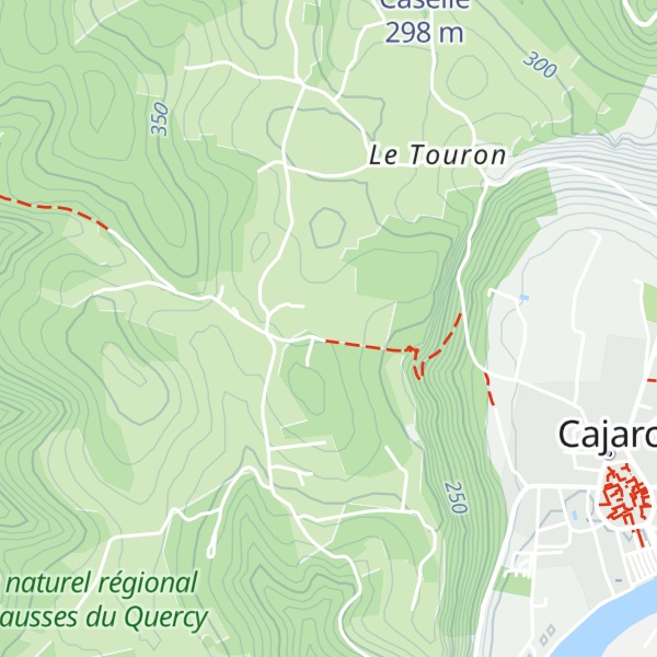 Map of Caselle