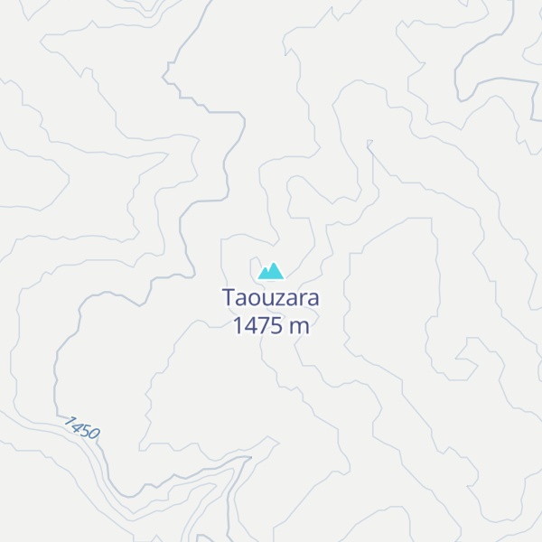 Map of Taouzara