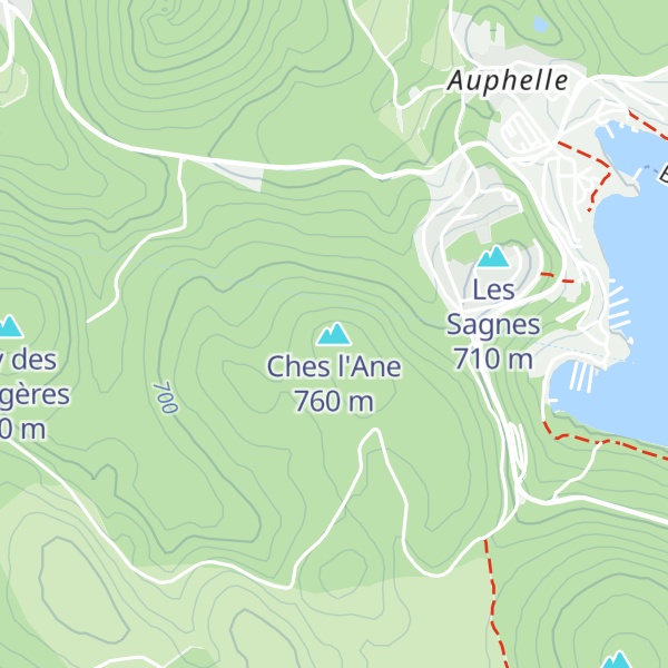 Map of Ches l'Ane