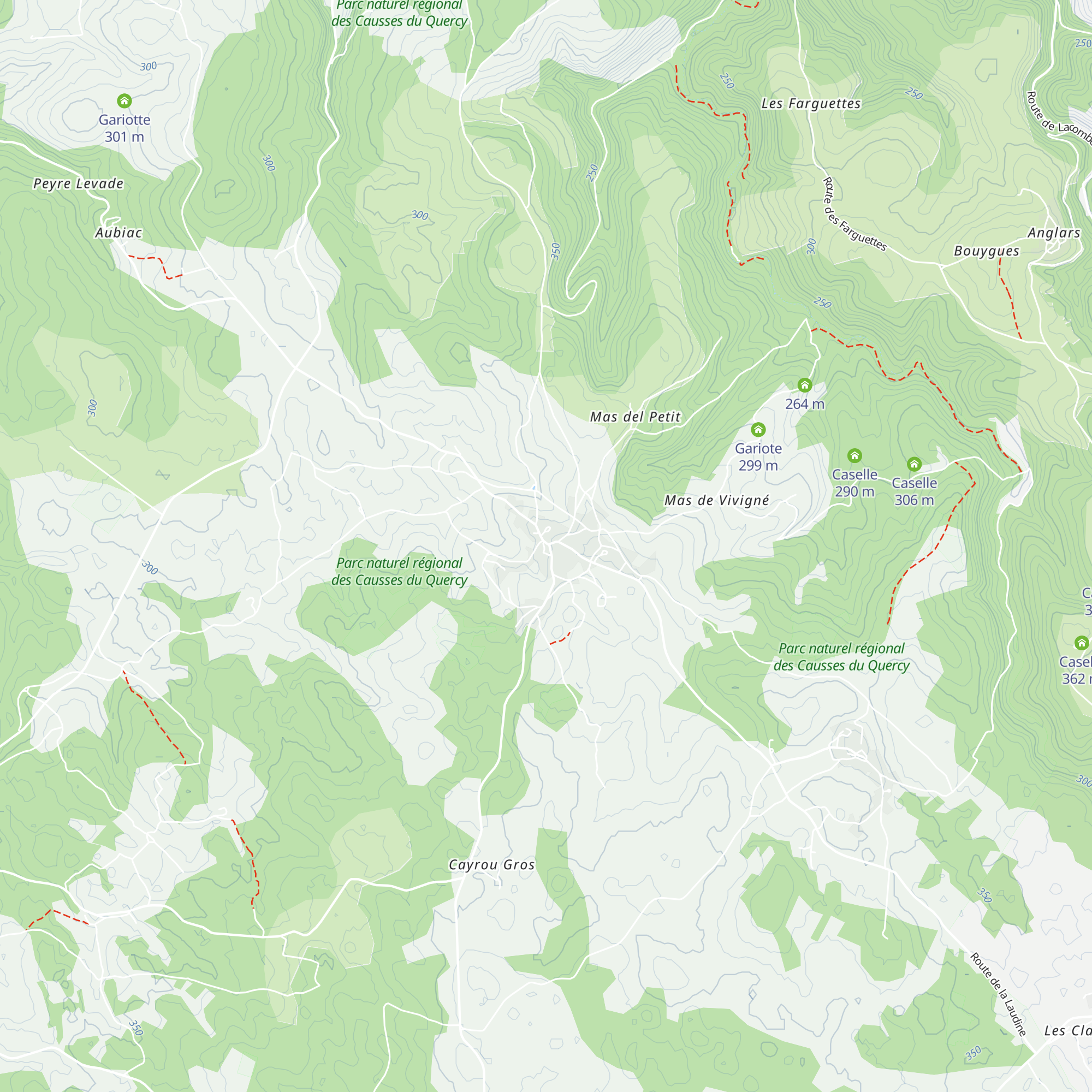 Gîte d'étape pèlerins map
