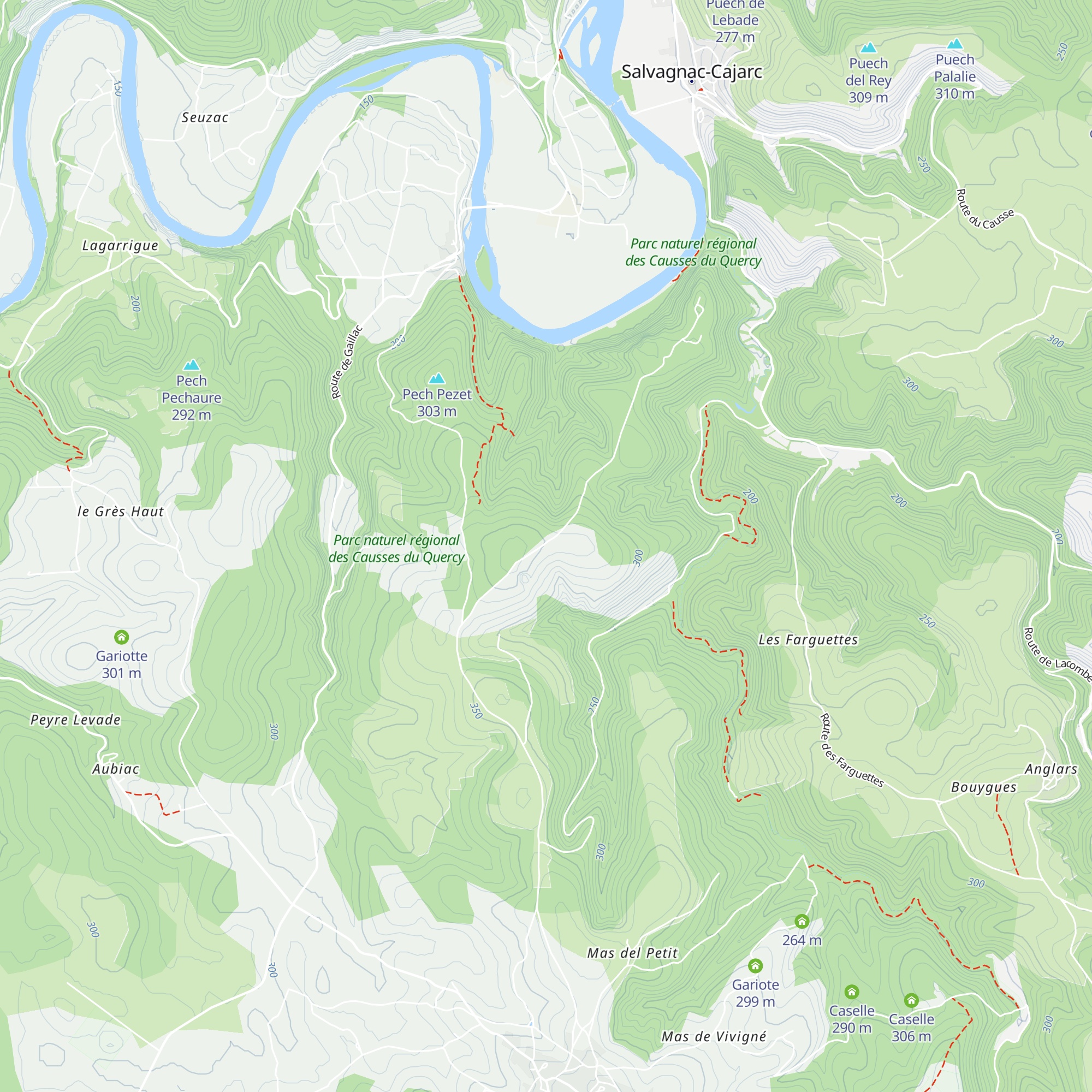 Cabane de chasse map