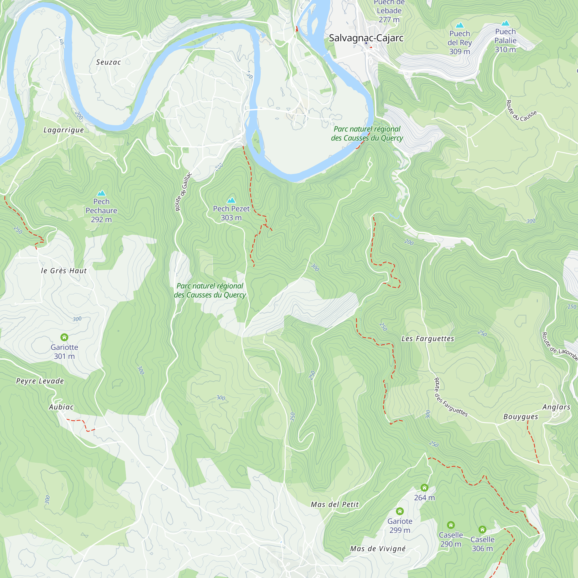 Cabane de chasse map