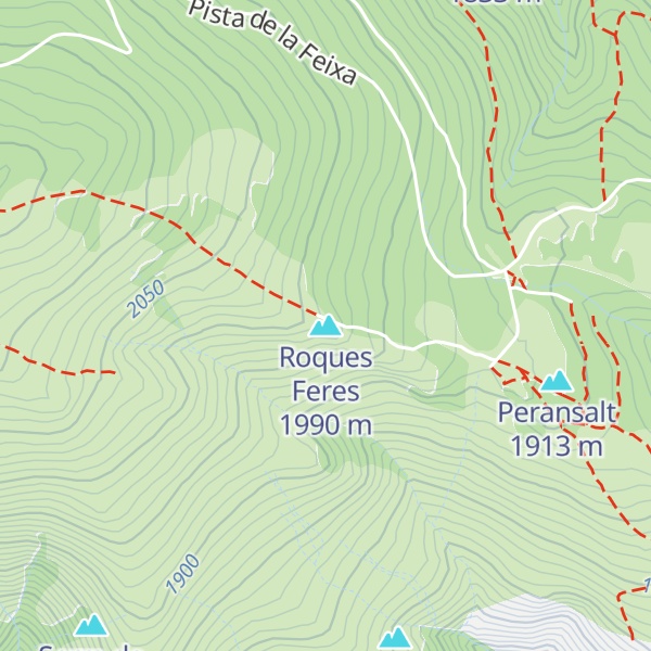 Map of Roques Feres