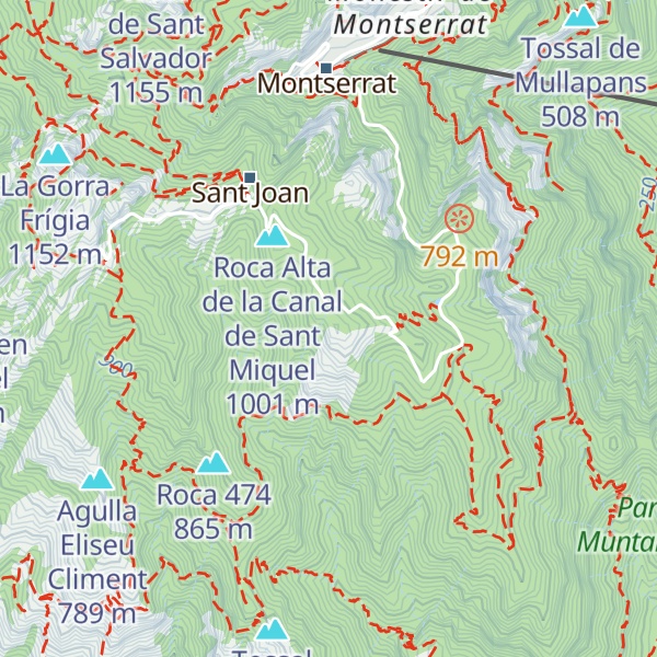 Map of Roques del Fascicle