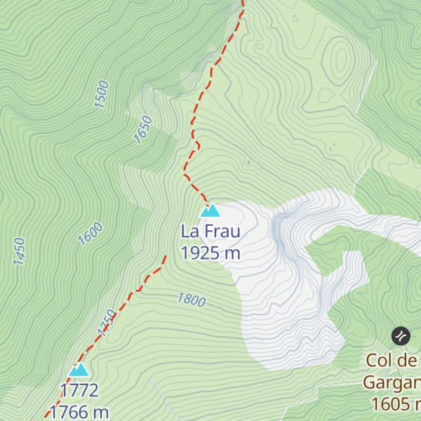 Map of La Frau