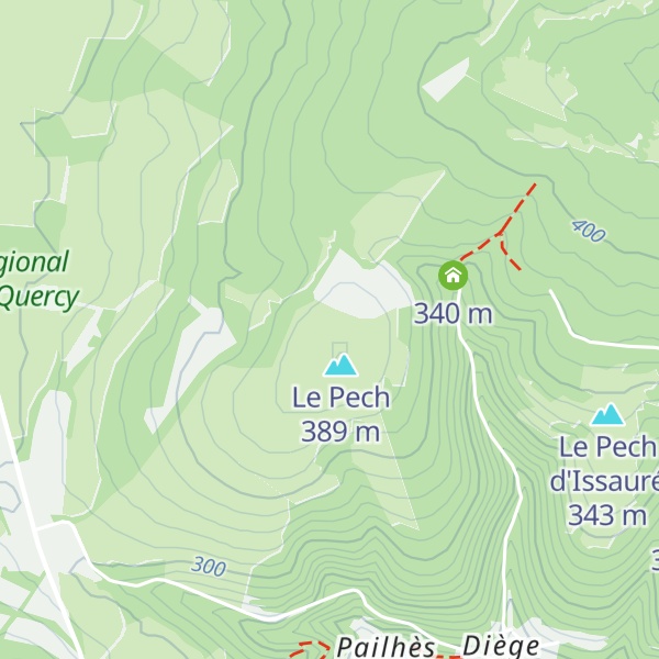 Map of Pech des Mayrignacs