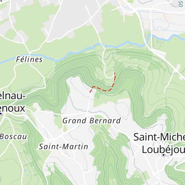 Map of Cabane du chasseur