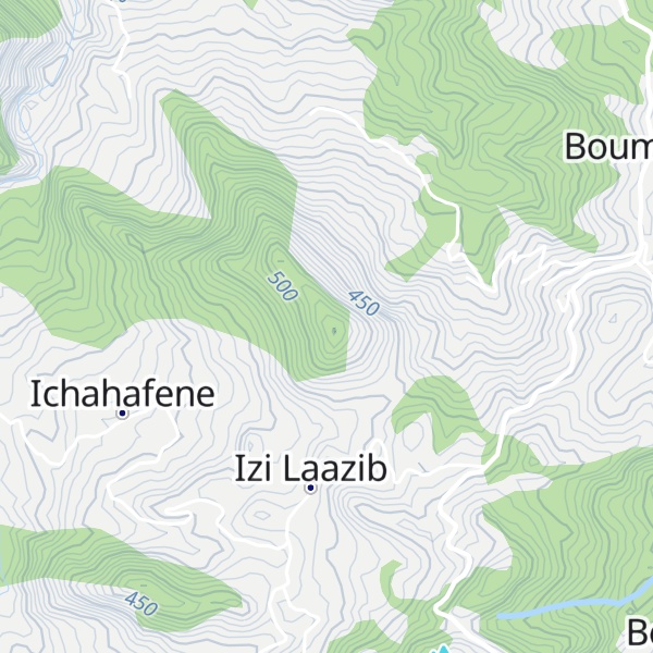Map of Djebel Bilal